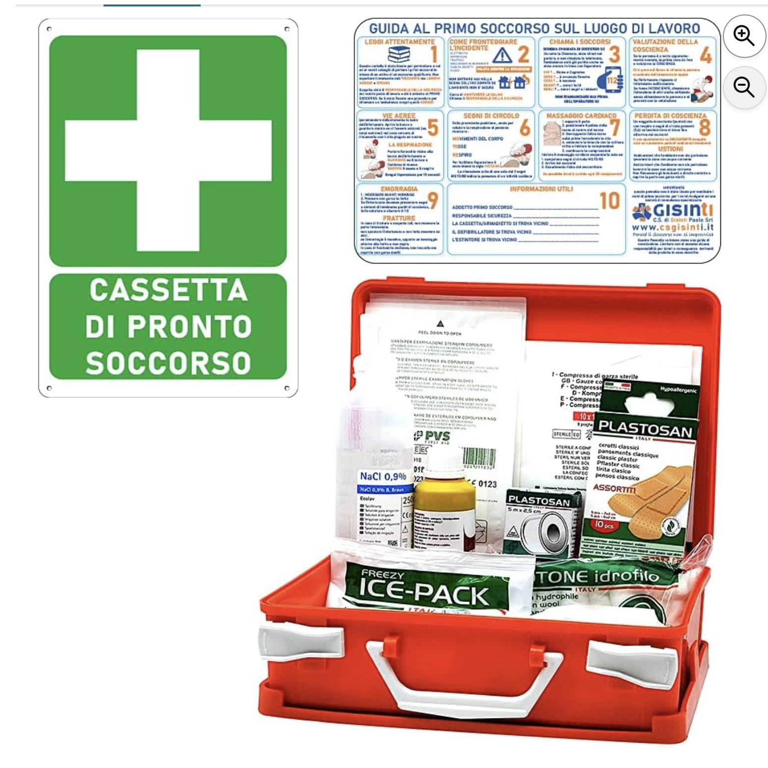Gisinti Kit Cassetta Pronto Soccorso